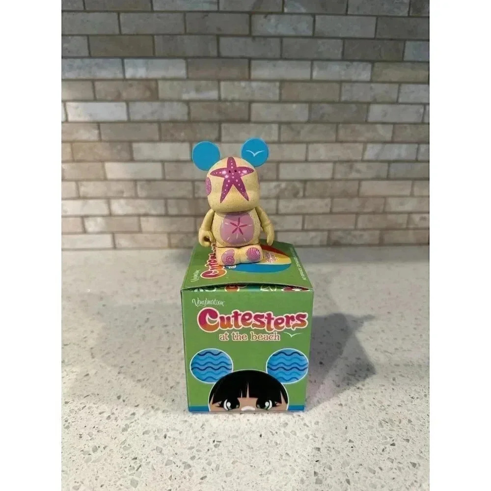 DISNEY Vinylmation 3" Park Set 1 Cutesters at the Beach Star Fish Sand Dollar t1